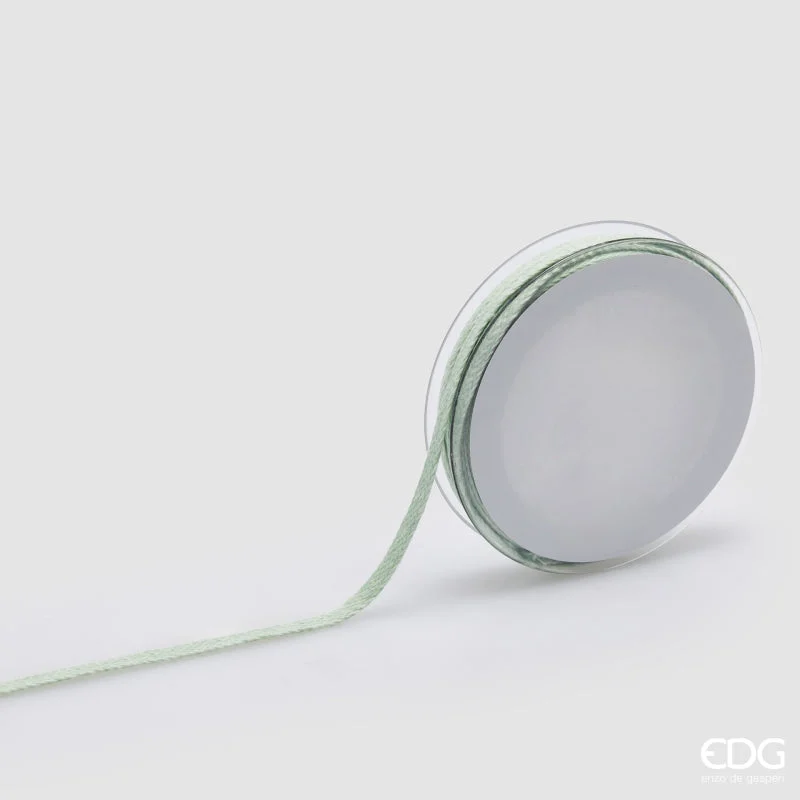 EDG Enzo De Gasperi Nastro Cordoncino H 0,5 Cm L 10 Mt Light Green