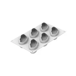 3D FRUITS PISTACCHIO 120 STAMPO IN SILICONE 6 IMPRONTE