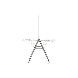 HANGON STENDIBIANCHERIA 20 MT NERO CON BARRA