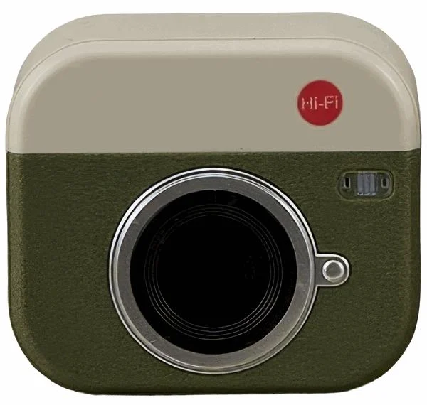 L'Arcolaio Auricolari Wireless con Confezione Photograph Verde 5x2,5x4,3 cm