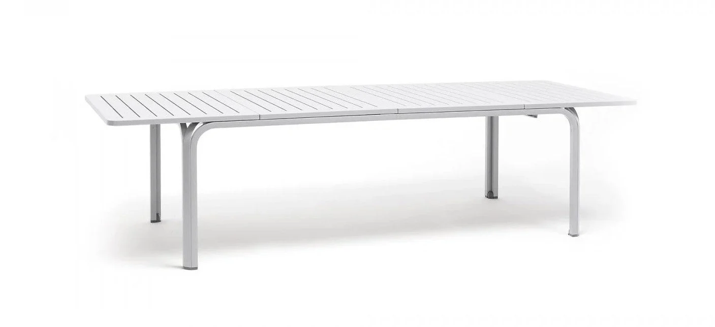 Nardi Tavolo Alloro 210 Extensible Rettangolare 210 / 280 x 100 Cm H 73 Cm Bianco