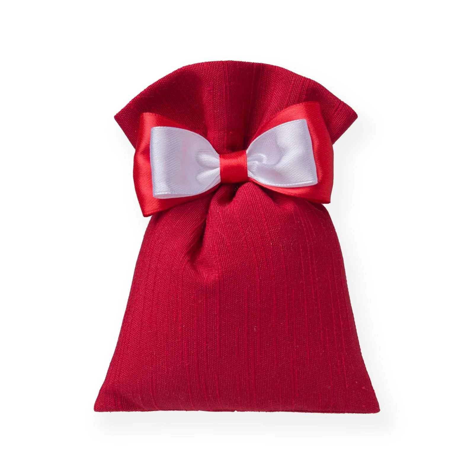 Creazioni per Enzo Sacchetto Bomboniera Portaconfetti Canette Rosso 12x9 cm Cf 10 pz