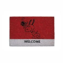 PEANUTS SNOOPY ZERBINO 40X60 ROSSO