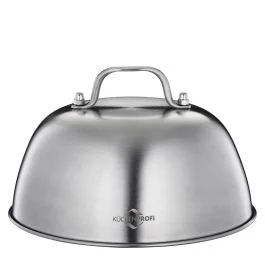 CAMPANA BBQ INOX PER HAMBURGER BBQ 16 CM