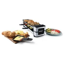 RC 140 RACLETTE 4 PERSONE ALLUMINIO PRESSOFUSO