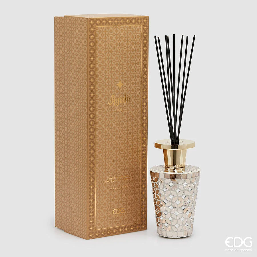 EDG Enzo De Gasperi Profumatore Bottiglia Agadir 1.000 Ml H 24 Cm D 13 Cm Oud