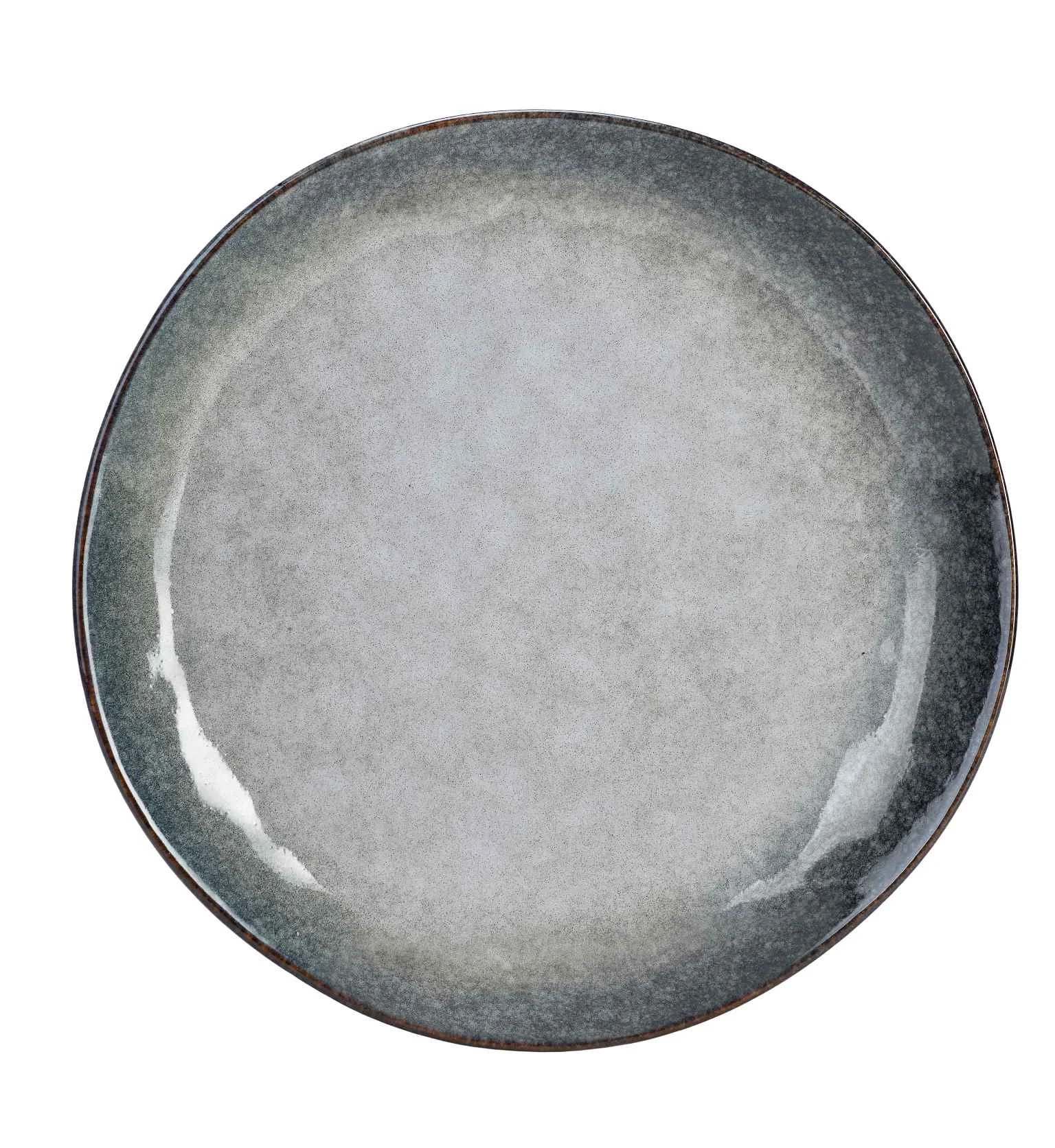Fade Luna Piatto Piano D 27 Cm Grigio Stoneware 1 Pz