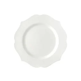 BURANO PIATTO PIANO 27 CM BIANCO
