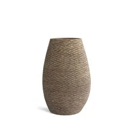 VASO CON FINITURA A RILIEVO H 51,5 CM