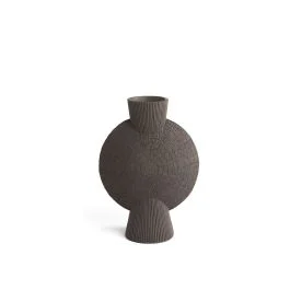 VASO CON FINITURA A RILIEVO H 43,5 CM