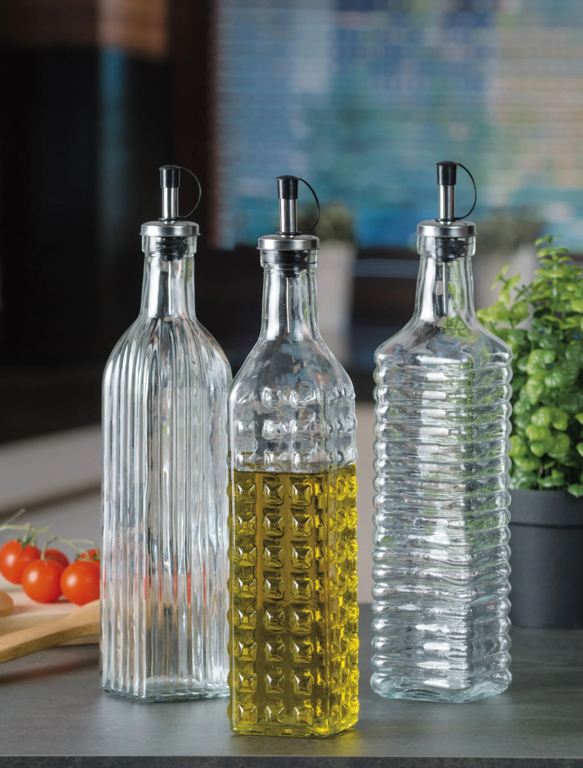Ad Trend Oliera Vetro Ass. H 29,5 x 6 x 6 Cm 500 Ml 1 Pz
