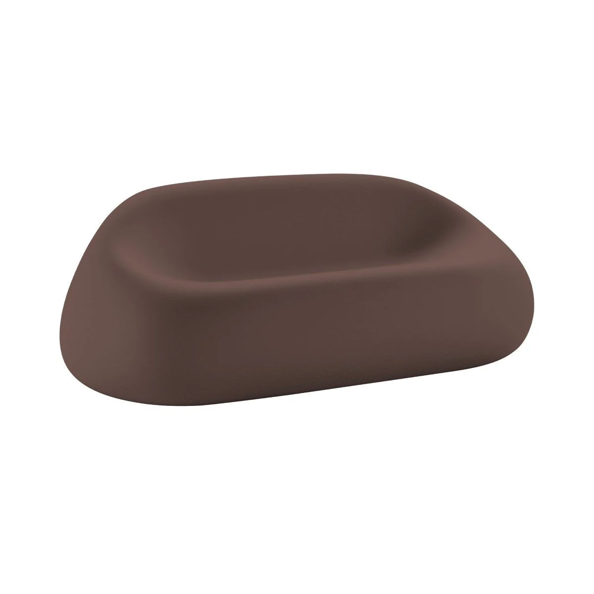 Plust Gumball Sofa Divano Golden Rust Polietilene 165 cm