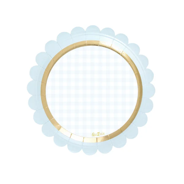 Givi Piatti Baby Chic D 18 Cm Azzurro Cf 8 Pz
