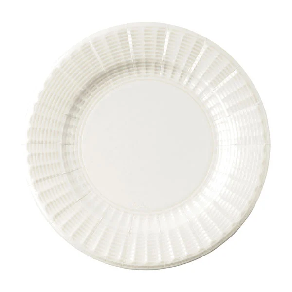 Givi Piatti Elegance Pearl D 27 Cm Cf 8 Pz Bianco