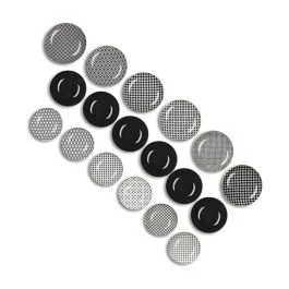MONOCHROME GOLD SERVIZIO TAVOLA 18 PZ 64787