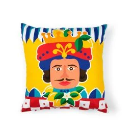 CUSCINO ARREDO SICILIAN RHAPSODY RE CM 45X45