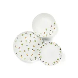 HONOLULU SERVIZIO TAVOLA 18 PZ
