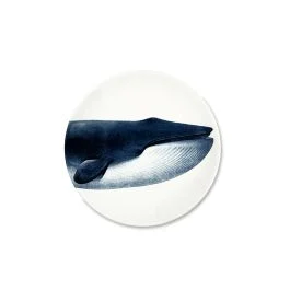 FAUNE&FLORE OCEAN PIATTO PIANO 27 CM BLU SCURO