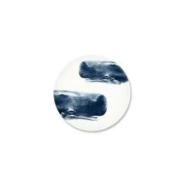 FAUNE&FLORE OCEAN PIATTO FRUTTA 21 CM BLU SCURO