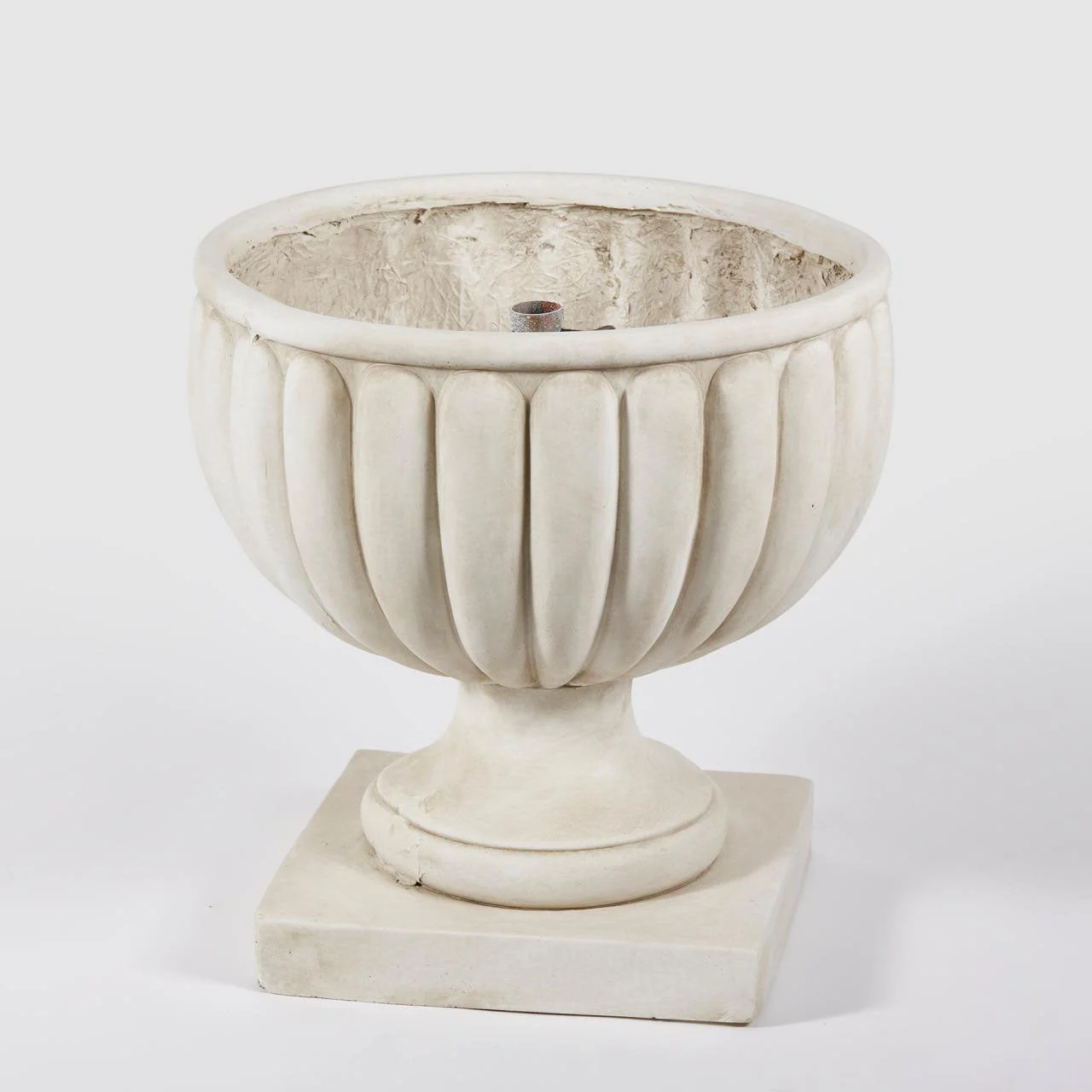 EDG Enzo De Gasperi Base Coppa per Albero di Natale H 55 cm D 54 cm Ivory