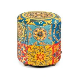 POUF CONTENITORE IMBOTTITO TRINACRIA