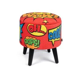 POUF CONTENITORE IMBOTTITO POP