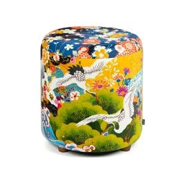POUF CONTENITORE IMBOTTITO KIMONO