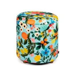 POUF CONTENITORE IMBOTTITO FIORI FRIDA