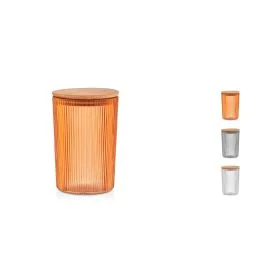 BARATTOLO TONDO TAPPO LEGNO 1,35 L ASSORTITO