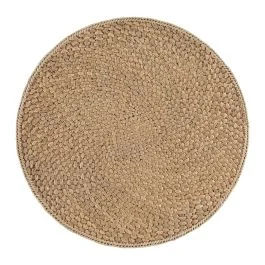 UNTUN TOVAGLIETTA TONDA IN ERBA MARINA 38 CM