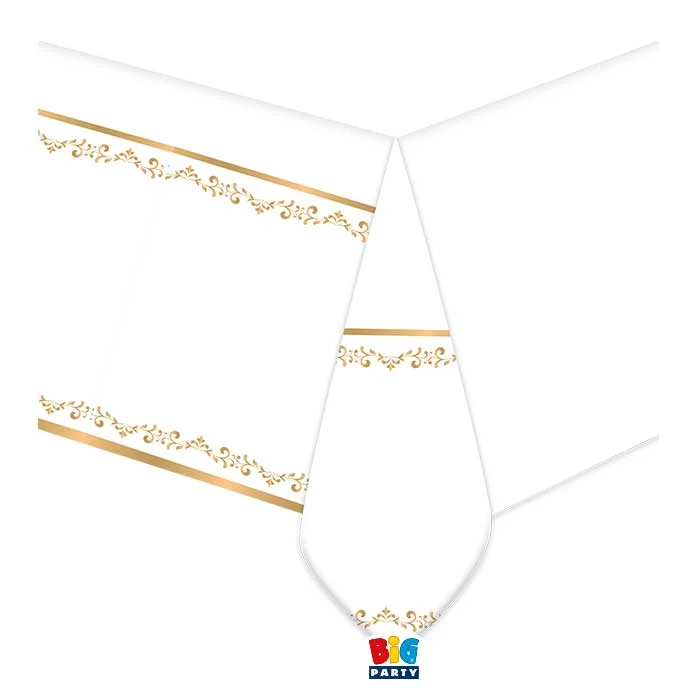 Big Party Tovaglia Classic Gold 140 x 270 Cm Plastica