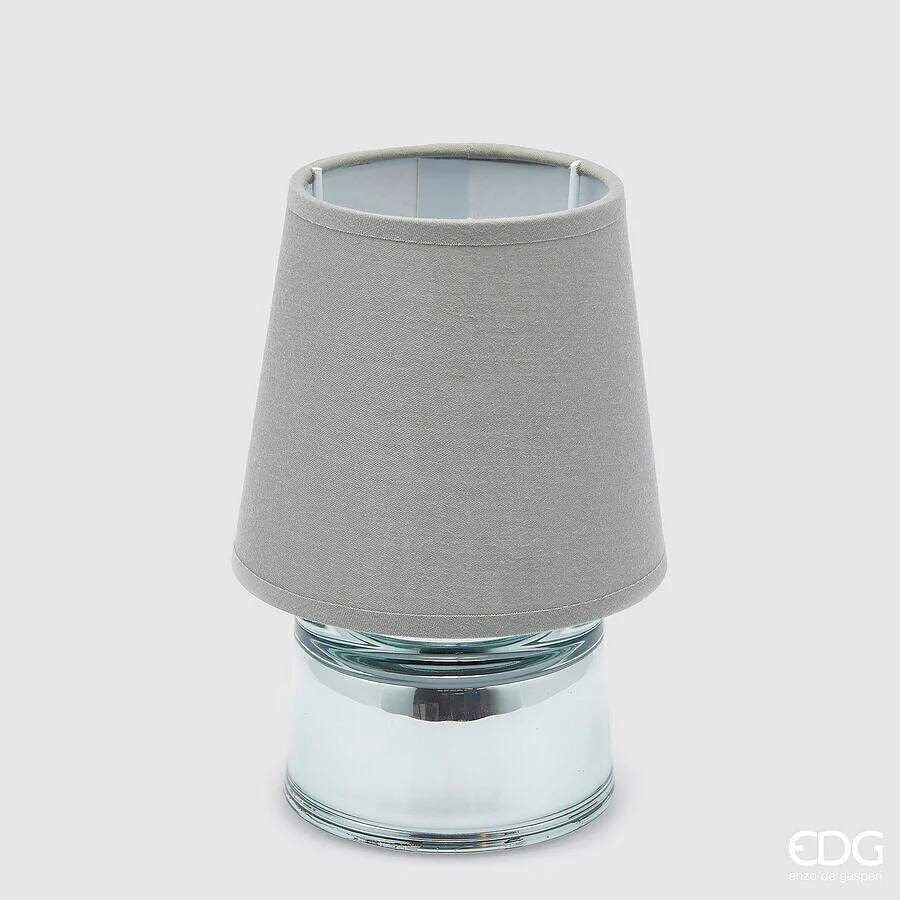 EDG Enzo De Gasperi Lampada da Tavolo Cozy H 18 Cm D 12 Cm IP 20 Sage Scatola Regalo