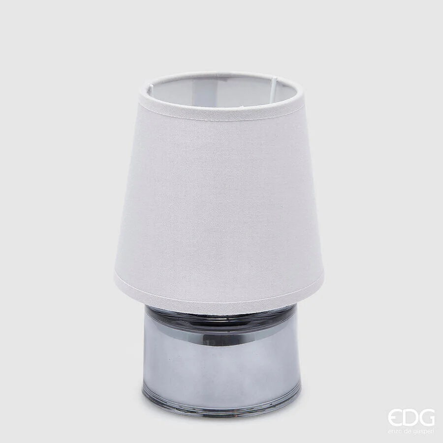 EDG Enzo De Gasperi Lampada da Tavolo Cozy H 18 Cm D 12 Cm IP 20 Teal Scatola Regalo