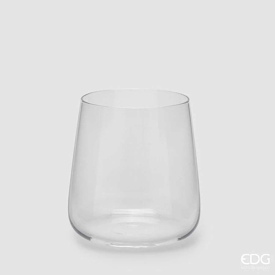 EDG Enzo De Gasperi Bicchiere Bombato H 9 Cm D 9 Cm 400 Ml CF 6 Pz