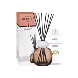 DIFFUSORE A BASTONCINI BOUQUET MINERAL PRUNE CON LADY FLOWER 180 ML