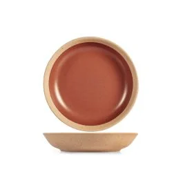 GEMME PIATTO FONDO 20 CM TERRACOTTA
