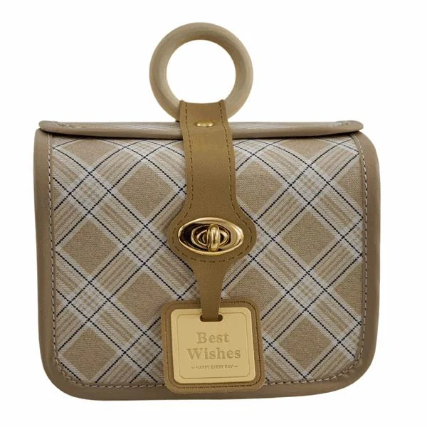L'Arcolaio Bauletto Rettangolare Piccolo Vintage Brown 17,8x12,7x14 cm
