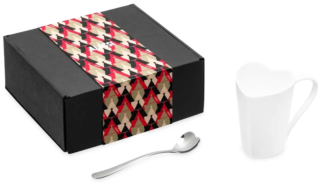 Alessi Set Alessi & Tea Mug e Cucciaino con Scatola Regalo