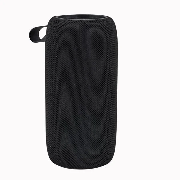 L'Arcolaio Speaker Bluetooth Cilindrico FM Nero/Arancio 8,4x8,4x17,2 cm