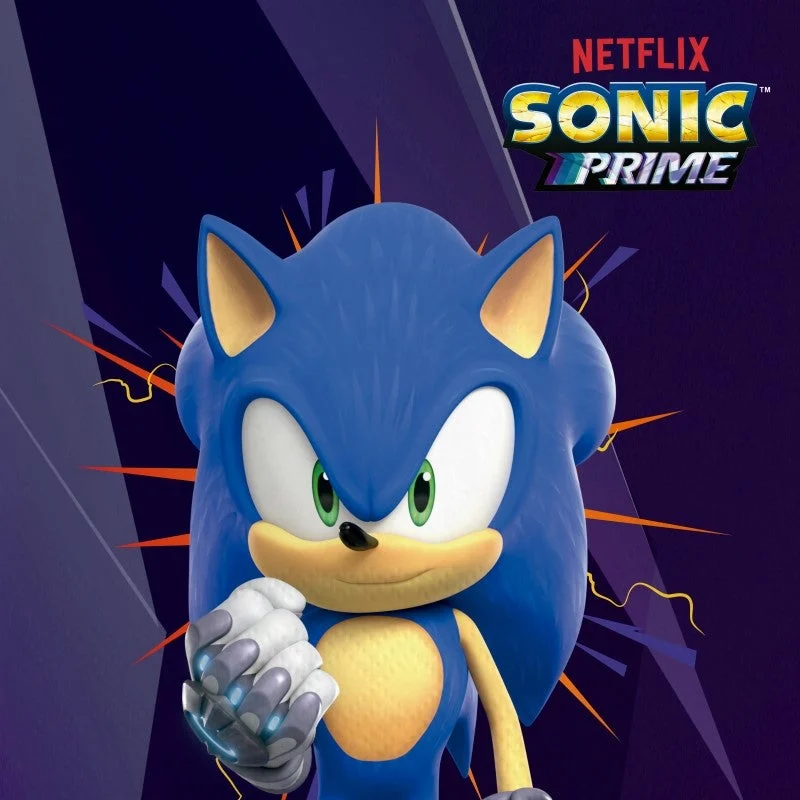 Big Party Tovaglioli Carta Sonic Prime 33 x 33 Cm Cf 20 Pz