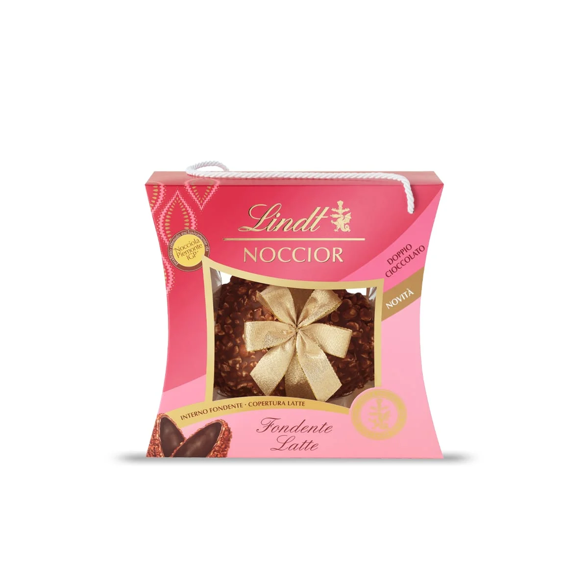 Lindt Uovo Noccior Doppio Cioccolato Fondente e Latte 510 Gr