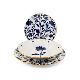 ROYAL PETALS SERVIZIO TAVOLA 18 PZ PORCELLANA