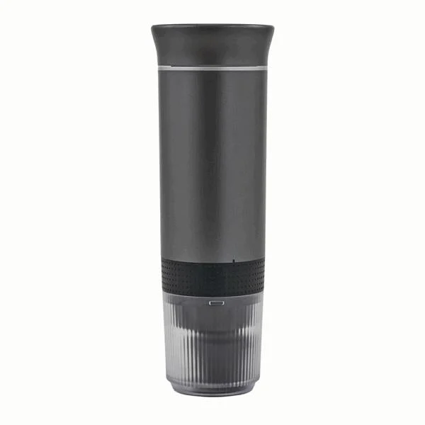 L'Arcolaio Macchina da Caffè Portatile Grigia 7,8x7,8x24,5 cm