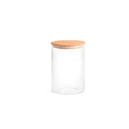 BARATTOLO BOROSILICATO TAPPO BAMBU' 800CC