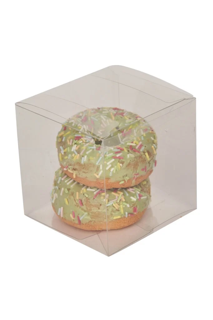ARPIMEX Scatola Bomboniera Pvc 8 x 8 x 8 Cm Trasparente 10 Pz