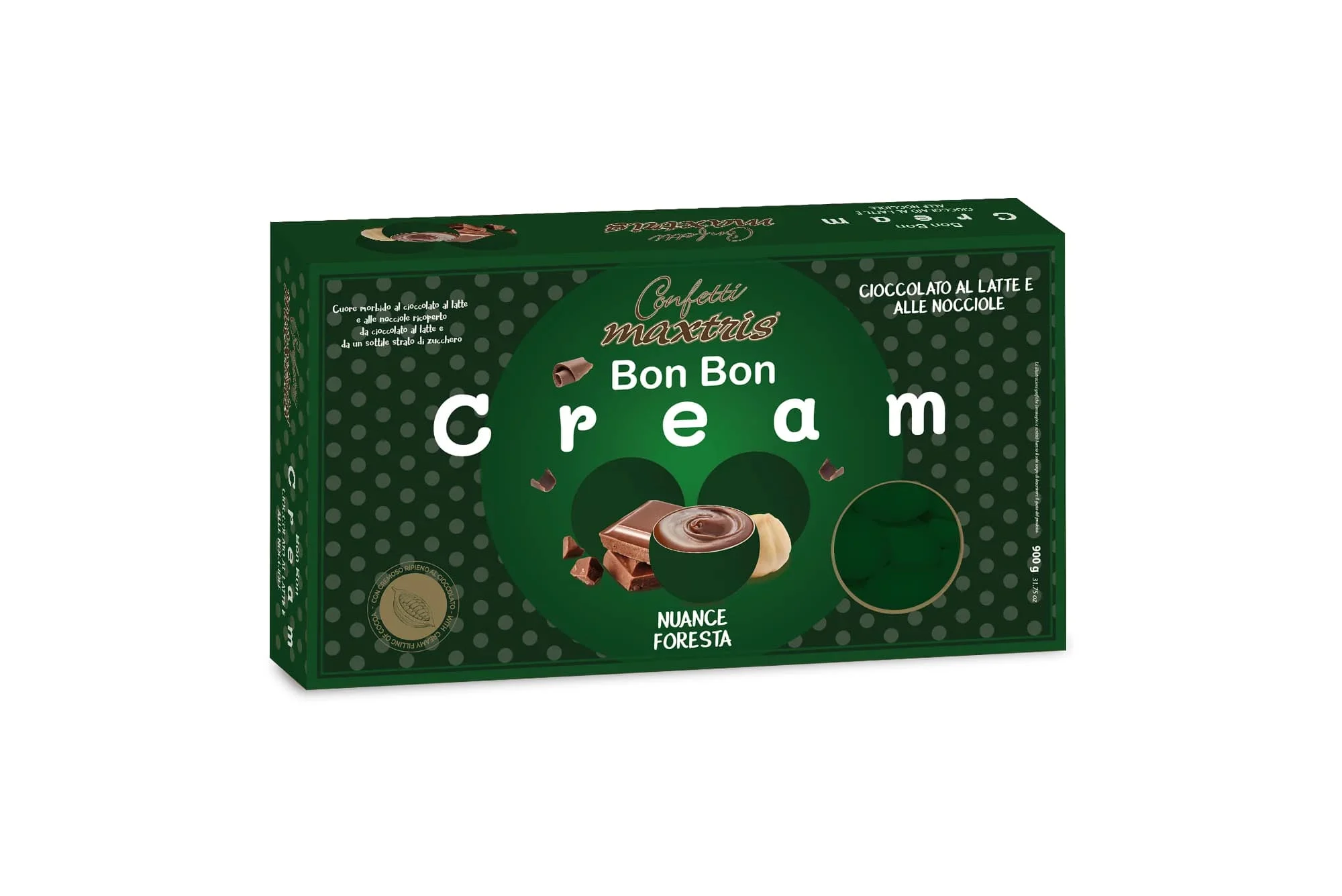 Maxtris Confetti Bon Bon Cream Gianduia Nuance Foresta 900 Gr
