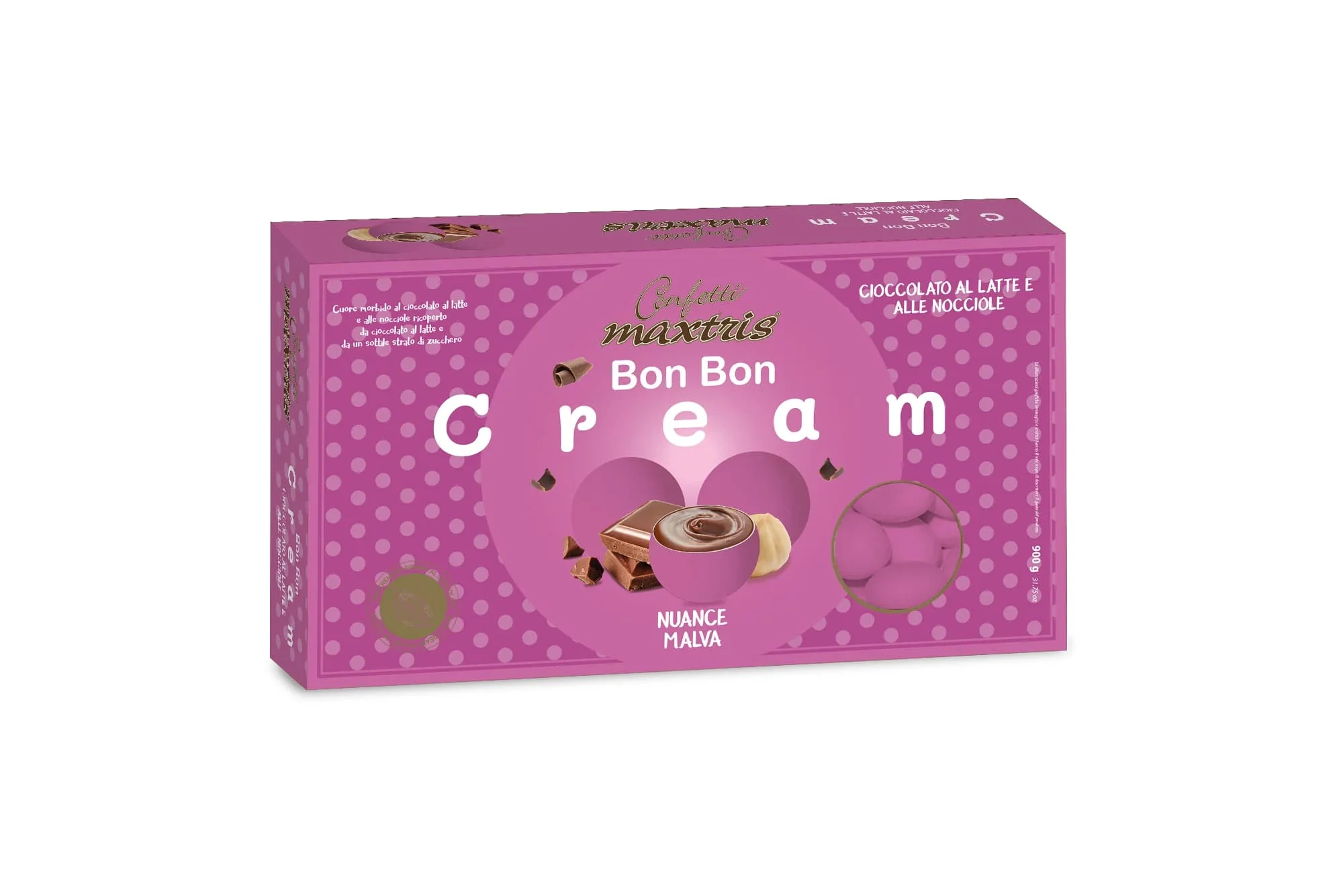 Maxtris Confetti Bon Bon Cream Gianduia Nuance Malva 900 Gr