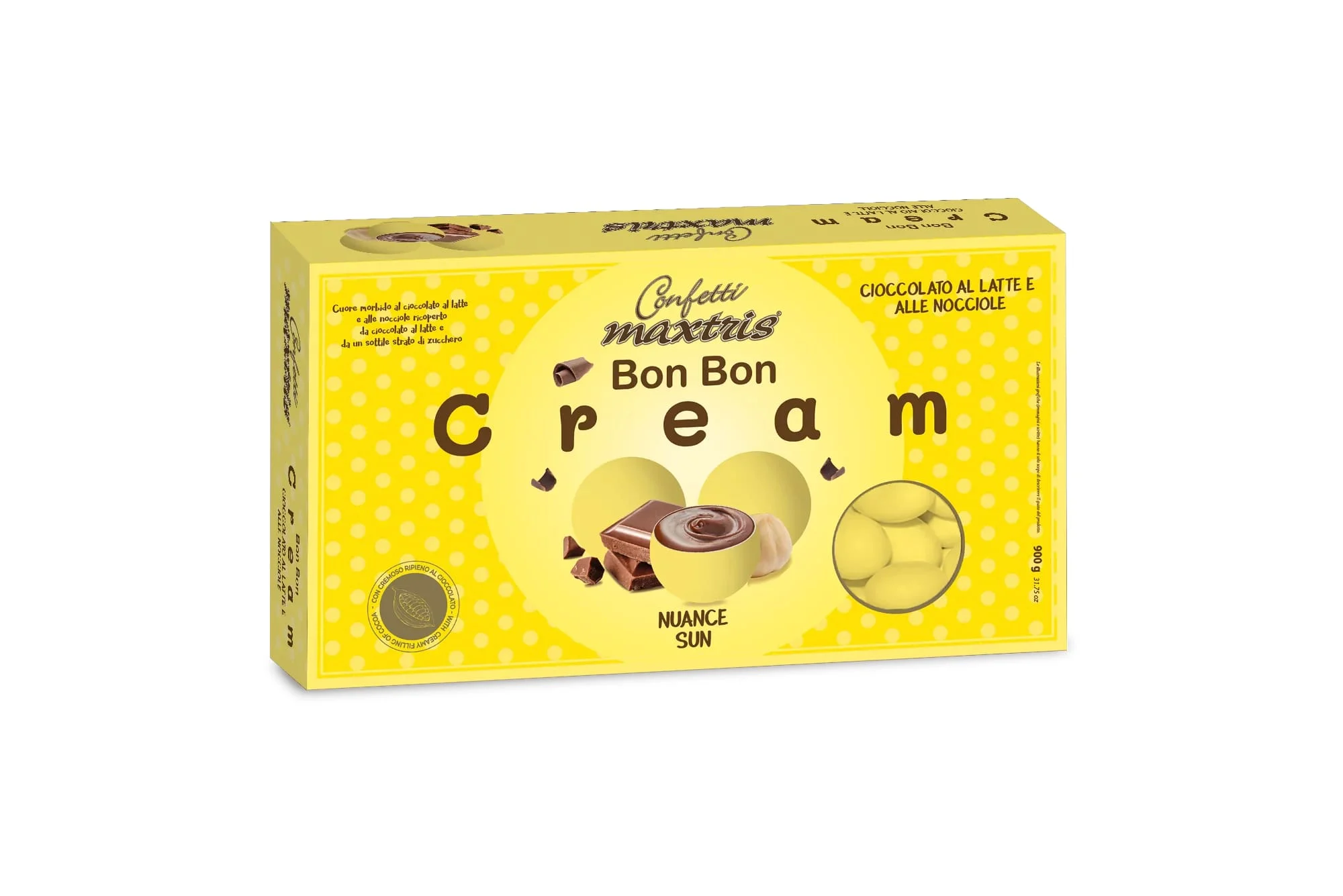 Maxtris Confetti Bon Bon Cream Gianduia Nuance Sun 900 Gr