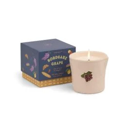 BISTRO BORDEAUX GRAPE CANDELA IN CERAMICA 226 G
