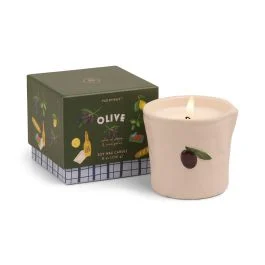 BISTRO OLIVE CANDELA IN CERAMICA 226 G